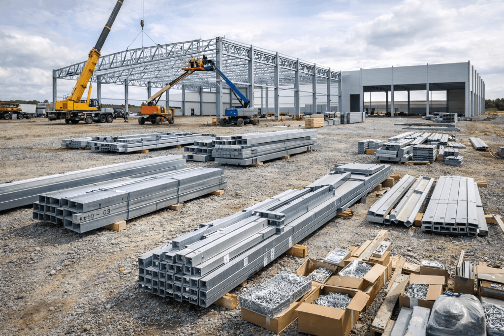 Нежилое строительство из ЛСТК