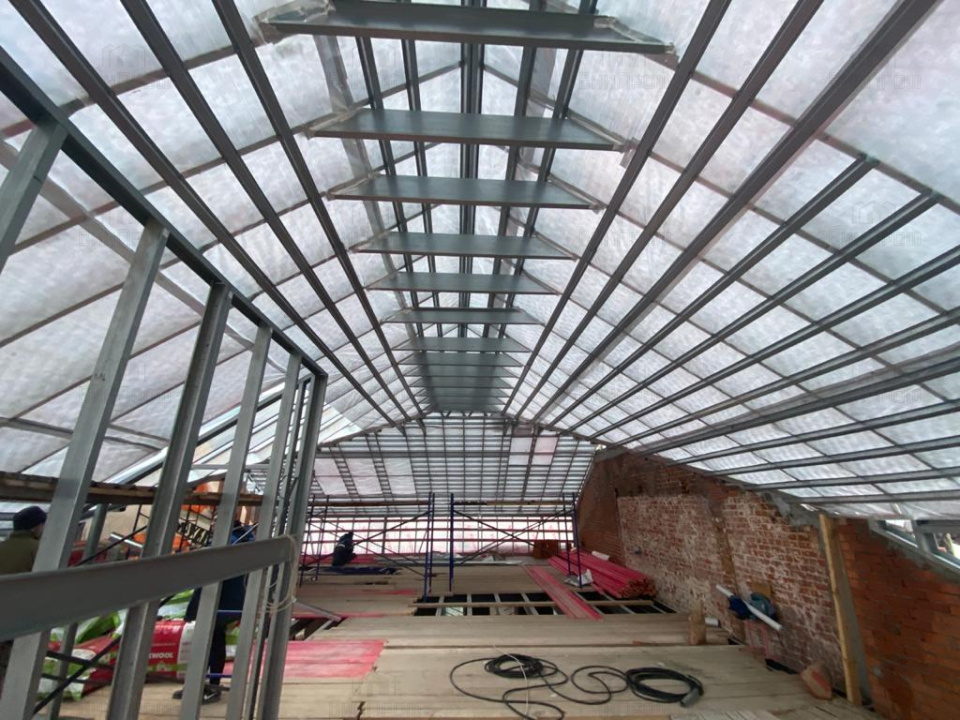 Реставрация здания с помощью технологии ЛСТК